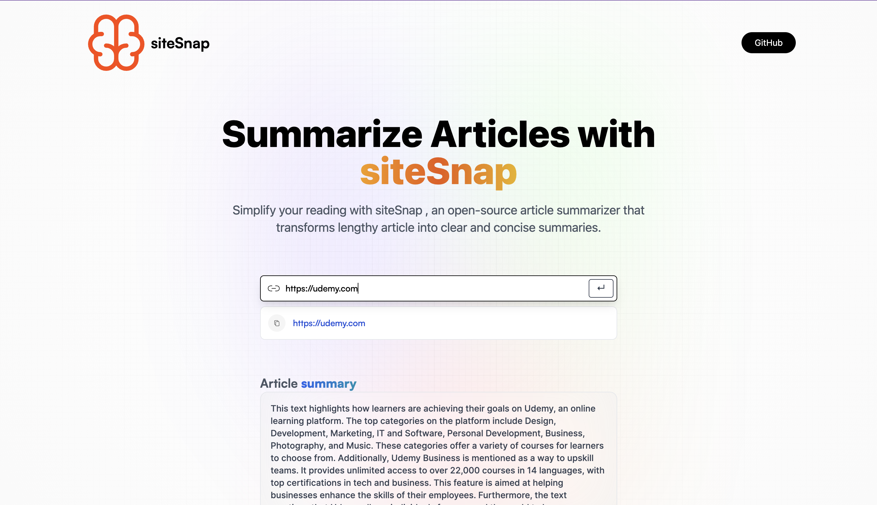 Site Snap